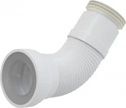 ALCAPLAST - Alca WC připojovací kus flexi 280 - 550 mm DN100 A970 pevné zakončení A970 (A970)