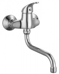 AQUALINE 35 nástěnná baterie, rozteč 100, ramínko S, chrom (52232)