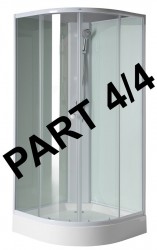 AQUALINE - AIGO hliníkový rohový profil, baterie, komponent 4/4 (YB93-4)