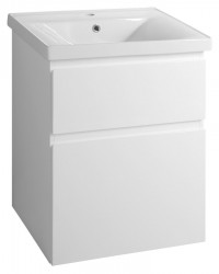 AQUALINE - ALTAIR umyvadlová skříňka 57x72,5x45cm, bílá (AI260)