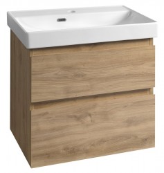 AQUALINE - ALTAIR umyvadlová skříňka 61,5x60x37cm, dub emporio (AI368)