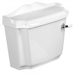 AQUALINE - ANTIK WC nádržka včetně splachovacího mechanismu, bílá (AK107-208)