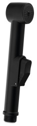 AQUALINE - Bidetová sprška s držákem, ABS/černá mat (B140B)