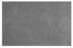 AQUALINE - CHENILL koupelnová předložka 50x80cm, 100% polyester, šedá (CH2013)