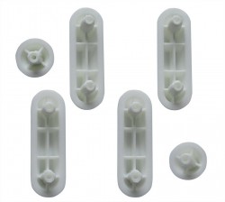 AQUALINE - Dosedy k WC sedátkům MDF/dřevo (ND1705-02)