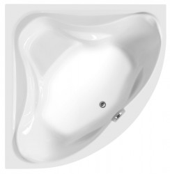 AQUALINE - DUNAJ rohová vana 150x150x48cm, bílá (G1350)