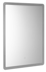 AQUALINE - FAGO zrcadlo s LED osvětlením 60x80cm, dotykový senzor, stmívatelné (FA060)