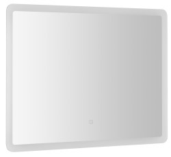 AQUALINE - FAGO zrcadlo s LED osvětlením 80x60cm, dotykový senzor, stmívatelné (FA080)