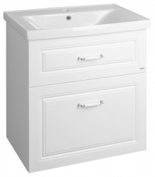 AQUALINE - FAVOLO umyvadlová skříňka 67x72,5x44,6cm, bílá mat (FV270)