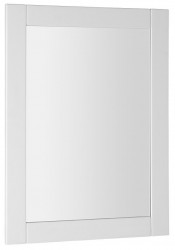 AQUALINE - FAVOLO zrcadlo v rámu 70x90cm, bílá mat (FV090)