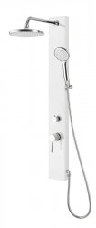 AQUALINE - FIGA sprchový panel, 125x1050, bílá (SL230)