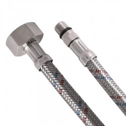 AQUALINE - Flexibilní nerezová hadice M10x1/2