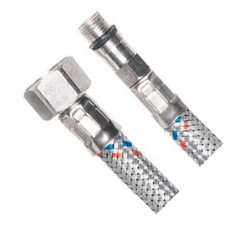 AQUALINE - Flexibilní nerezová hadice M10x3/8