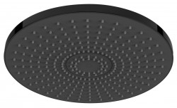 AQUALINE - Hlavová sprcha, průměr 300 ABS/černá mat (SC124B)