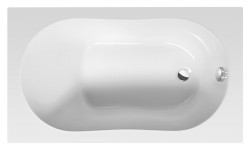 AQUALINE - JIZERA vana 120x70x39cm, bílá (G1270)