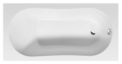 AQUALINE - JIZERA vana 140x70x39cm, bílá (G1470)