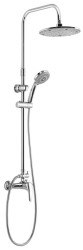 AQUALINE - KASIOPEA sprchový sloup s pákovou baterií, chrom (1107-48)