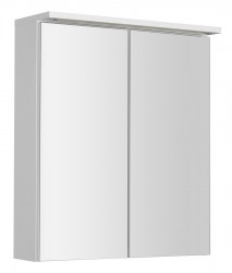 AQUALINE - KAWA STRIP galerka s LED osvětlením 60x70x22cm, bílá (WGL60S)