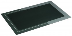 AQUALINE - Koupelnová předložka 50x80cm, absorpční, zelená (PCD013)