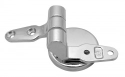 AQUALINE - Kovové panty pro WC sedátko MDF/dřevo (ND1705-01)