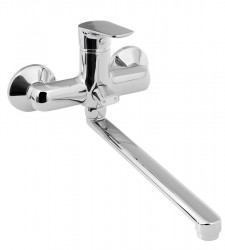 AQUALINE - LOTTA nástěnná umyvadlová/vanová baterie, chrom (LT640)