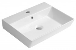 AQUALINE - ORION keramické umyvadlo 49x38,6cm, bílá (27050)