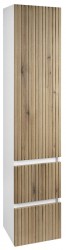 AQUALINE - PANEDA STRIP skříňka vysoká 35x165x31cm, levá/pravá, dub emporio (PN265)