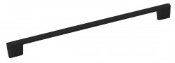 AQUALINE - PILI kovová úchytka, 285/256, černá mat (10097)