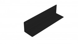 AQUALINE - Police 398x95x95, černá mat (33216)