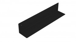 AQUALINE - Police 498x95x95, černá mat (33217)