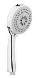 AQUALINE - Ruční masážní sprcha, 3 režimy, průměr 100, ABS/chrom (SC089)