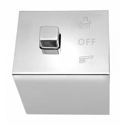 AQUALINE - Rukojeť ke sprchovému sloupu, ABS chrom, levá (NDSL440-2)