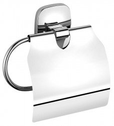 AQUALINE - RUMBA držák toaletního papíru s krytem, chrom (RB107)