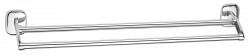 AQUALINE - RUMBA dvojitý držák ručníků 600, chrom (RB111)