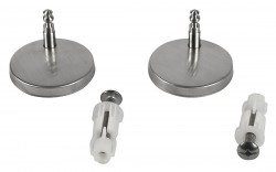 AQUALINE - Sada 2 úchytů WC sedátka (NDPBS106-1)