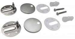 AQUALINE - Sada 2 úchytů WC sedátka (PC107V) (NDPC107V-2)