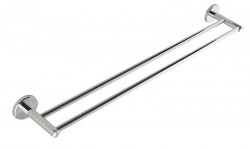 AQUALINE - SAMBA dvojitý držák ručníků 600, chrom (SB111)