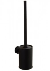 AQUALINE - SAMBA WC štětka závěsná, černá (SB304)