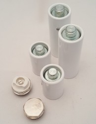 AQUALINE - Set držáků radiátoru MILI, bílá (NDDC60XT)