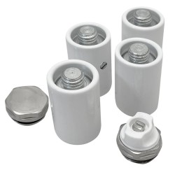 AQUALINE - Set držáků radiátoru POSEIDON, bílá (NDDT46T)