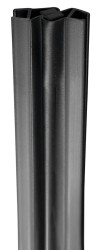AQUALINE - Set magnetických těsnění 45°pro sklo 5/5, 2000, černá (2ks) (MAG03B)