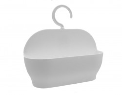 AQUALINE - SHARON police do sprchy závěsná, plast, bílá (SH8455)