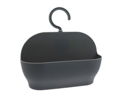 AQUALINE - SHARON polička do sprchy závěsná, plast, šedá (SH8455G)