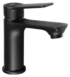 AQUALINE - SINTRA stojánková umyvadlová baterie, černá mat (SX002B)
