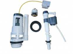 AQUALINE - Splachovací souprava s DUAL tlačítkem 49 spodní napouštění 1/2