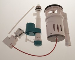 AQUALINE - Splachovací souprava s DUAL tlačítkem 49, spodní napouštění 1/2