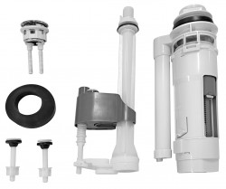 AQUALINE - Splachovací souprava s DUAL tlačítkem, spodní napouštění 1/2