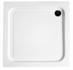 AQUALINE - Sprchová samonosná vanička akrylátová, čtverec 80x80x15cm (BTTQ80)
