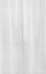AQUALINE - Sprchový závěs 180x200cm, polyester, bílá (ZP001)