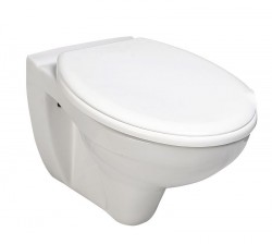 AQUALINE - TAURUS závěsná WC mísa, 36x54,5cm, bílá (LC1582)